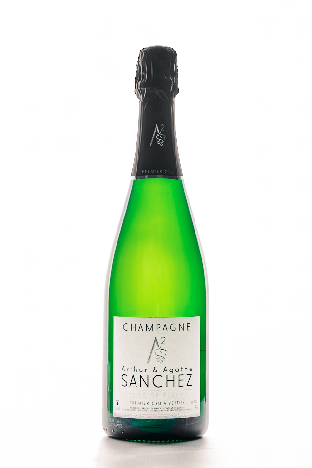 Bouteilles de champagne en Alsace